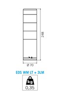 EOS Modulārā signalizācijas kolonna WM LT + 3LM, , 36900 Sirena