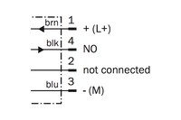 IME12-08NNSZC0S INDUCT.PROXIM.SENS. M12, NPN, NO, Sn=8mm, conector M12x1