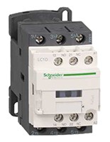 Kontaktors 4kW, 3P, 1NO + 1NC, 9A, spole 24VDC, LC1D09BD Schneider Electric