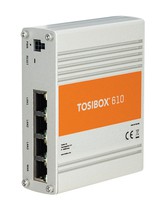 Tosibox 610  WAN, LAN. Throughput 70 Mbit/s..