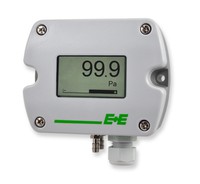 EE610-HV51A7D2  Low Differential Pressure Sensor, -100...100 Pa, 0 - 10 V and 4 - 20 mA, with display