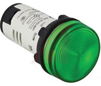 LED lampiņa zaļa, 24 VAC/DC, 22mm, XB7EV03BP Schneider Electric