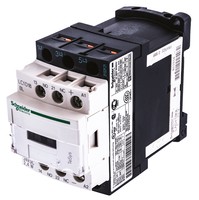 Contactor 7,5kW, 3P, 1NO + 1NC, 18A, coil 24VDC (zema patēriņa), LC1D18BL Schneider Electric