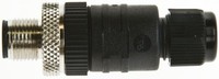 Konektors STE-1204-G, 4 PIN, paps taisnais, 3A, 250V, 4…6mm, M12, IP67, 6009932 Sick