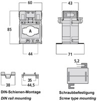 Strāvmainis D26mm, 800/5A, MG955080-A Schrack Technik