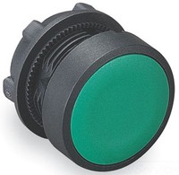 Pogas galva 22mm, ar atsperi, zaļa, ZB5AA3 Schneider Electric