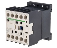 Contactor 4kW, 3P, 1NC, 9A, coil 24VDC, LP1K0901BD Schneider Electric
