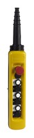 Pendant control station, 6 push buttons with 1NO, 1 emergency stop NC, XACA6713 Schneider Electric