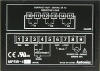 Multifuncionāls skaitītājs, 100…240 VAC, (H, GO, L), 5-simboli, MP5W-41 Autonics
