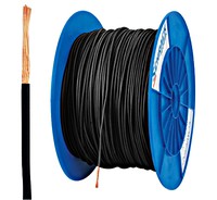 PVC Insulated Single Core Wire H05V-K 1mmý black (coil)