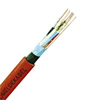 Fire Alarm Cable JE-H(ST)H 4x2x0,8 E30 BMK red, halogenfree