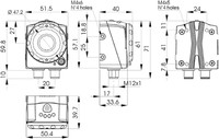 DataVS2-12-RE-PRO 12mm lens, ethernet & RS232, professional , MOQ 1