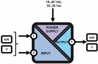 Z190; DC current/voltage Adder/ subtracter ; din rail mounting