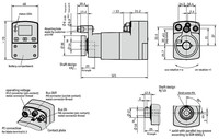 Actuator AG05-66-50W-IP54-KR/14-A-S3/09; RS485; D=14mm; 50 W, 24 V EC motor;IP54