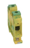 Заземляющая клемма UT 35-PE, 35mm2, 125A, желто-зеленый, 3044241 Phoenix Contact