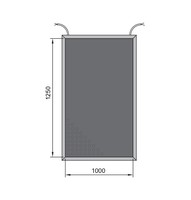 SM 8/BK 1250 x 1000 mm safety mat (stock)