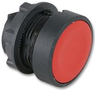 Pogas galva 22mm, ar atsperi, sarkana, ZB5AA4 Schneider Electric