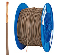 PVC Insulated Single Core Wire H05V-K 0.75mmý brown (coil)