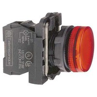 LED lampiņa sarkana, 230 VAC, 22mm, XB5AVM4 Schneider Electric