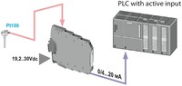 K109PT transmitters DIN, -150-+650*C, izeja V/ISignāla pārveidotājs: Pt100 uz 0...20mA, 0-10 V Galvaniskā un optiskās izolācija starp barošanu/ ieeju/ izeju
