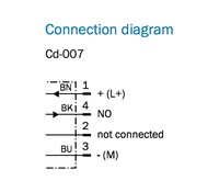 IME18-12NPSZC0K indukt sens. DC10-30V,PNP,NO,Sn=12mm, ar konekt.M12, non flush, korpus 50 mm