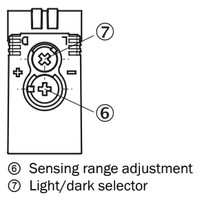 Foto sensors GL10-P4211, no atstarotāja, 0, 15…12 m, NO/NC, PNP, 1065890 Sick