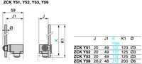limit switch lever ZCKY - metal round rod lever 3 mm L=125 mm - -40..120 °C, ZCKY53 Telemecanique