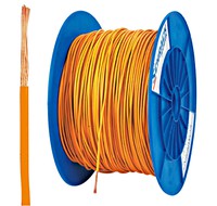 PVC Insulated Single Core Wire H07V-K 1.5mm² orange (coil-300m)