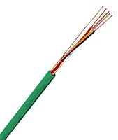 MSR/EIB Installation cable sheathed J-Y(ST)Y 2x2x0,8 green