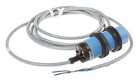 CM30-25NAP-KW1 Capacitive proximity sensor M30, 250VAC Sn=25mm, 2 wire switchable NO or NC, Non-Flush, Cable 2-wire 2 m
