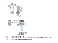 Limit switches XC Standard, XCKT, thermoplastic plastic roller lever var.length, 1NC+1 NO, snap, M16 XCKT2145P16