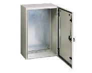 Wall-mounted steel enclosures